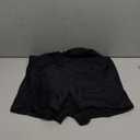 Daci Women Two Piece Rash Guard Long Sleeve Swimsuits UV UPF 50+ Swim Shirt Bathing Suit with Boyshort Bottom (Large, Black)