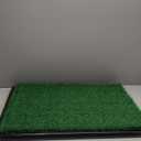 Artificial Grass Puppy Pee Pad for Dogs and Small Pets - 20x30 Reusable 4-Layer Training Potty Pad with Tray - Dog House and Pet Supplies by PETMAKER