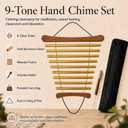9-Tone Hand Chime with Mallet for Sound Bath, Meditation & Yoga