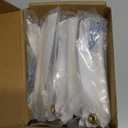 10 Pack Brushed Gold Cabinet Pulls 5 Inch(128mm) Kitchen Cabinet Handles Solid Zinc Alloy Cabinet Hardware Drawer Pulls (5" Hole Center)