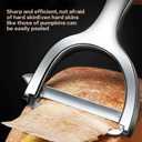 6.3 inch Kitchen Vegetable Peeler 2PCS | Ultra Sharp Stainless Steel Peeler | Ergonomic Non-Slip Safety Handle | Multi-Use for Veggie, Apple, Carrot, Potato & Fruit | Sturdy & Easy to Control