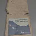 Linen Couch Cushion Covers, Sofa Cover Sofa Furniture Protector Slipcover with Bottom Tie rope, Soft Non-Slip Non-Wrinkle Non-Sticky Suitable for Chair Bench Settee Seat Loveseat Champagne 2 Pieces