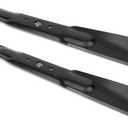 46 Inch Mower Blades 942-04244A for Cub-Cad et XT1-LT46 XT2 LTX1045 LTX1046, 942-04290 High Lift Blades Replace for 942-04244, 742-04244, 742-04244A, 742-04290, 2 Pack