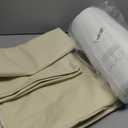 Foam Baby Play Mat: PU Leather Waterproof Kids Playmat - Trifold Floor Mat - Large Play Mat for Playpen Thick Pad Fodable Mattress Soft Toddler Mattress Infant Cushion for Preschool (Beige)