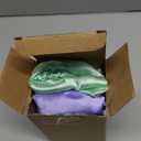 AmazerBath Shower Cap, 4 PCS Shower Caps for Women Reusable Waterproof, Double Layers Hair Cap for Shower, Elastic and Flexi Bath Caps, Environmental Protection Bathing Hat for Adult Kids