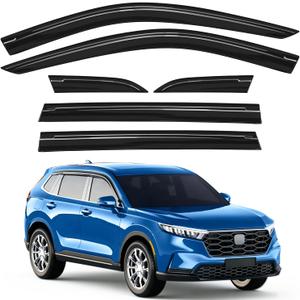 Tape-on Window Visors Rain Guards for Honda CR-V CRV 2023 2024 2025 2026