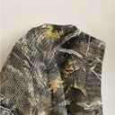 Camo Shorts Women Knit Drawstring Waist Skinny Y2k Booty Mini Shorts Micro Bottoms Streetwear (M)