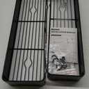 Kitsure X-Large Shower Caddy - 2 Pack Adhesive Shower Organizer, Rustproof Stainless Steel Shelves, No-Drill Bathroom Organizers and Storage, Black