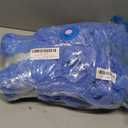 ERLYEEN Chenille Chunky Yarn Super Bulky Soft Thick Fluffy Jumbo Giant Washable Polyester Big Yarn DIY for Arm Knit Blanket Cushion Bed Sofa Home Decor,Denim Blue,1.1LB