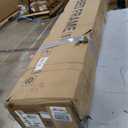 IDEALHOUSE Bunk Bed Twin Over Full Size with High Guardrail and Ladder,Twin Size Convertible Metal Bunk Beds for Kids/Teens/Adults,Easy Assembly, No Box Spring Needed,Vintage Brown