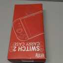 Orzly Case Compatible with Nintendo Switch 2 Protective Carry Case (2025 Model) with Screen Padding, Game Card microSD Pockets for Console and Accessories Screen Size 7.9" - Gift Boxed (Black)