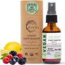Organic ZINC Boost Mist 40 mg (Extra Strength) - Sugar Free with Vit C and Elderberry Extract - Vegan Liquid Spray for Kids and Adults - Easy Absorption - Non-GMO - (60 ml) 60 Days Supply