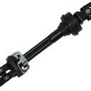 Lower Steering Shaft Steering Column With U Joint Compatible With FORD EXPLORER FLEX POLICE SUV SSV PLUG-IN HYBRID with LINCOLN MKT Replace 425338 AA8Z3B676A BB5Z3B676A BB5Z3B676B