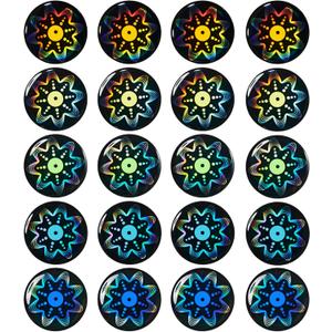 Zonon 18 Pieces Emf Stickers Emf Blocker for Cell Phone Radiation Equipment Neutralizers Devices Accessories for Laptops Computers (Delicate Style)