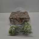 Jecery 24 Sets Burlap Chair Sashes Wedding Natural Chair Bows Ribbons 108 x 6 Inch Rustic Jute Bow Ties with Artificial Babys Breath for Home Anniversary Banquet Wedding DIY