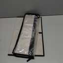 4.5 Inches Under Bed Storage Containers with Sturdy Sidewalls/Bottom and Reinforced HandlesLow Profile Underbed Storage for Clothes,Shoes,Pillows and Blankets with Zips and Clear Windows,4 Pack