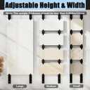 Tile Display Rack, Wall Mounted Tile Sample Display Rack for Retail Stores, Multi Layer Ceramic Sample Storage Organizer, Tile Display Stand for Vendor Commercial Exhibition Display