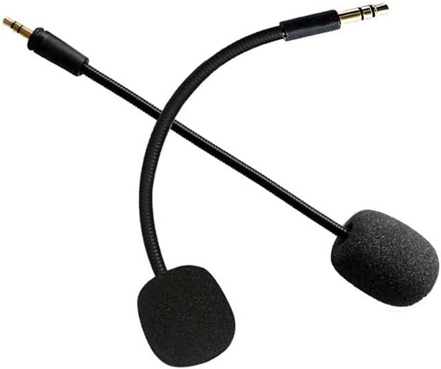 Turtle Beach Mic Replacement - 2 PCS 3.5mm Detachable Game Microphone Boom for Turtle Beach Xbox One 400 420x 450 500p 520 Recon 50x 50p 50 60p 150 Gaming Headset
