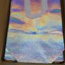 RACETOP 15 Pcs Iridescent Glossy Gift Bags Medium Size, 8x4x10 Inch Holographic Reusable Gift Bags with Handles, Ideal for Birthday, Wedding, Bachelorette, Party Favors, Holiday Goodie