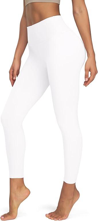 Thick High Waisted Lounge Legging - Buttery Soft Tummy Control Workout Yoga Pants for Women with Inner Pocket Size Medium