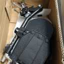 Medline Comfortable Folding Wheelchair with Swing-Back, Desk-Length Arms and Elevating Footrests, 20W x 16D Seat