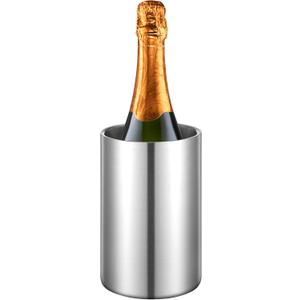 Wine Chiller Bucket Stainless Steel Wine Chiller Bottles for 750 ml Insulated Double Layer Bucket Cooler for Parties Bar(1 Pcs)