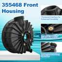 355468 Front Housing Compatible with Challenger High Flow Pump and Challenger High Pressure
