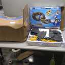 NKOK Sonic & Tails RC Slot Car Race Set with Figure-8 Track, Ages 5+, Medium