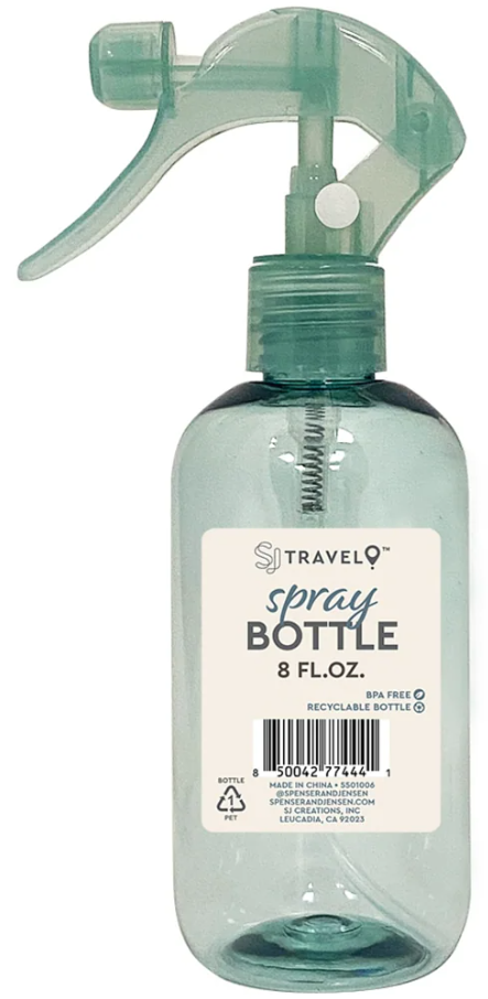 SJ Travel Plastic Spray Bottle 8 fl oz
