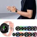 Band Compatible with Garmin Forerunner 45, Sport Silicone Wristband Arm Band Replacement Bracelet for Forerunner 45 and Swim 2