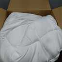 Niagara Sleep Solution 100% Cotton Top Queen Size Mattress Pad, Pillow Top