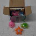 Light Up Bath Toys for Toddlers Kids Girls Baby, No Hole Glow Bath Toys with Bath Book & Organizer, Led Light Bath Time Water Toys for Bath Tubs Bathrooms Pool, Gift for Toddlers Girls Infants