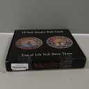 WANGIRO Tree of Life Wall Clock 12inch Silent Movement Non-Ticking Clock Precise Timekeeping Wall Clock Suitable for Living Rooms Bedrooms Offices Ideal for Home Decor Gifts Antique Copper