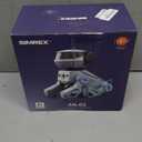 SIMREX Robot Dog Toys for Kids  Smart Interactive Robot Puppy with Bluetooth,Touch Sensor, Dance Tricks, LED Eyes, 2 Rechargeable Batterys, Gift for Kids Boys and Girls(Gray)