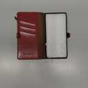 XcaseBar for Google Pixel 8 Pro Wallet case with Zipper Credit Card Holder 【RFID Blocking】, Flip Folio Book PU Leather Phone case Shockproof Cover Women Men for Pixel 8Pro case Red