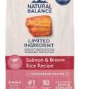 Natural Balance Limited Ingredient, Salmon & Brown Rice, 24 lb (EXP 11/21/27)