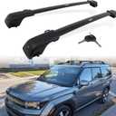 330LBS Lockable Cross Bars Roof Rack Fit for Hyundai Santa Fe 2024-2026 Aluminum Crossbars Cargo Bar Luggage Baggage Carrier Rooftop Accessories, for Storage Bag Kayak Snowboard Canoe Bike