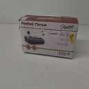 Homemate Heated Blanket Electric Throw - 50"x60" Heating Blanket Throw 1/2/4/6/8 Hours Auto-Off 10 Heat Level Over-Heat Protection Flannel Sherpa ETL Certification (01 - Light Grey)