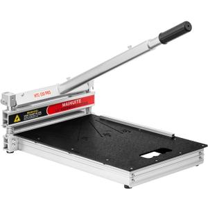 13-Inch Laminate Floor Cutter 17mm Manual LVP/ SPC/ WPC/ Bamboo/ Engineered Wood Cutter | Pro Flooring Cutting Tool with 0-45 Adjustable Angle & Tungsten Steel Blade | Dust-Free, No Electricity