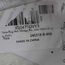 Area Rug 4x6 Vintage Rug: Washable Indoor Medallion Rugs Low Pile Distressed Floor Carpet Retro Accent Rug for Living Room Bedroom Kitchen Dining Table Home Office(Beige, 4'x6')