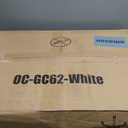 BestOffice High-Back Gaming Chair PC Office Chair Computer Racing Chair PU Desk Task Chair Ergonomic Executive Swivel Rolling Chair with Lumbar Support for Back Pain Women, Men,White