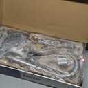 Moen Leesi Stainless Pulldown Kitchen Sink Faucet with Power Boost, Transitional Kitchen Faucet, One-Handle Single Hole High Arc, Easy Installation, Spot Resist Finish, 87448SRS