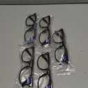 CCVOO +1.5 Clear Vision Reading Glasses for Women  5-Pack Blue Light Filtering Readers with Spring Hinges (*C2 Flower Mix)