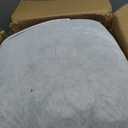 Hobestluk 5ft Bean Bag Chairs for Adults Large Beanbag Chair with Plush Faux Fur Cover Big Bean Bag Chair for Living Room Bedroom Dorm Office - Grey (50 x 50 x 24)