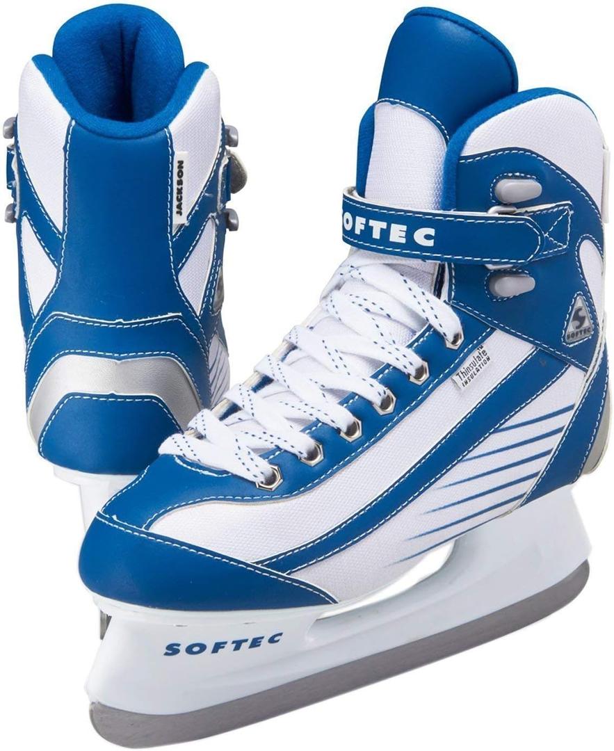 Jackson Ultima Softec Sport Women's Recreational Hockey Skate (White), 8