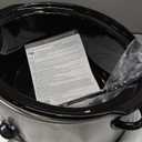 Crock-Pot 7 Quart Oval Manual Slow Cooker, Stainless Steel (SCV700-S-BR), Versatile Cookware for Large Families or Entertaining
