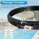 190003 Pool Filter Tension Control Clamp Kit Compatible with FNS Series, Clean & Clear Plus & Quad DE Series Swimming Pool and Spa Cartridge Filter