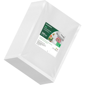 Bonsenkitchen Precut Vacuum Sealer Bags 200 Quart 8" x 12", BPA Free, Commercial Grade Textured Food Vacuum Sealer Bag, Thick Embossed Bags for Storage and Sous Vide Cooking VB3208