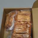 Skylety 500 Pcs Plastic Mini Forks 3.7 x 0.6 Inch Tiny Small Disposable Appetizer Cocktail Tasting Forks Utensils for Fruit Dessert Cakes Serving Supply(Gold)