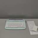 YUNZII ACTTO B303 Wireless Typewriter Keyboard, Bluetooth Connection, Cute Retro Aesthetic Design with Integrated Stand for Tablet, Phone, PC and Win/Mac/Android (B303, Sweet Mint)